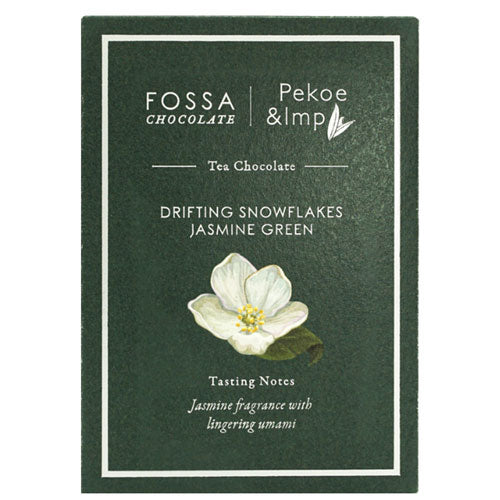 Fossa Drifting Snowflake Jasmine Green Tea Chocolate