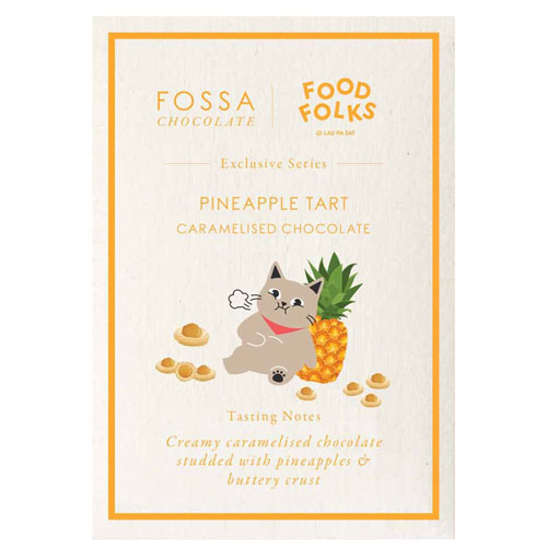 Fossa Pineapple Tart Carmelized Chocolate