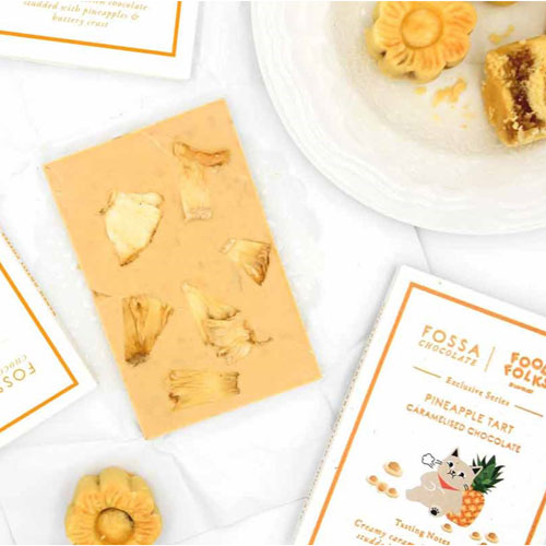 Fossa Pineapple Tart Carmelized Chocolate