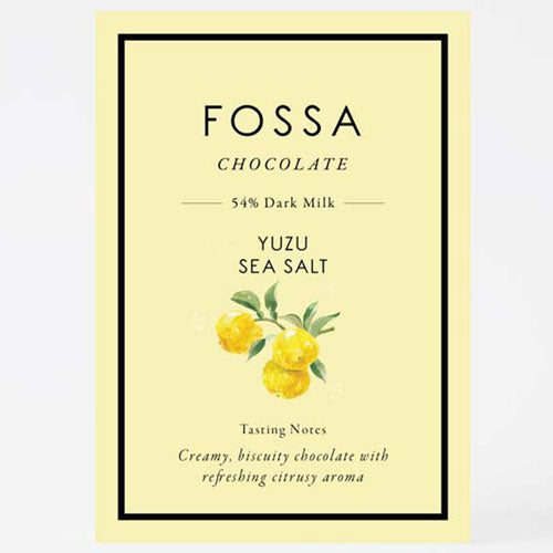 Fossa Yuzu Sea Salt Chocolate
